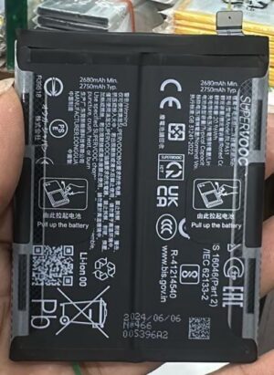 100% Original Brand New Realme BLPA51 5500mAh Battery for Realme GT 6; Realme GT 6T; Realme GT Neo6 SE RMX3851 Mobiles 6 months warranty