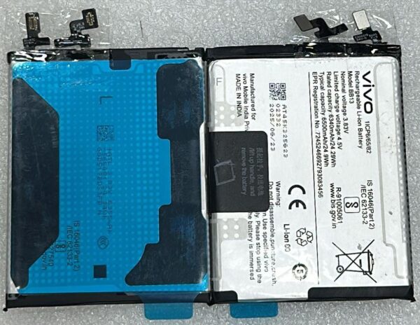 100% Original Brand New Vivo BB13 Battery 6500mAh 6 months warranty