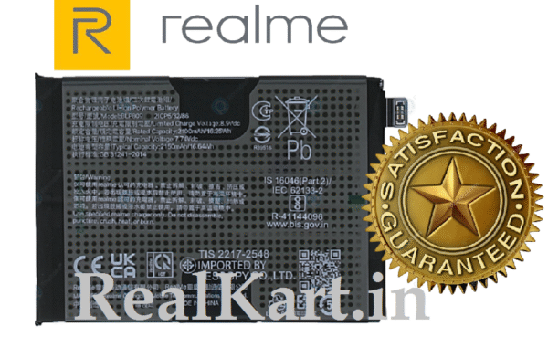 100% Original Brand New Realme GT Master Edition & Realme Q2 Pro Mobiles Realme BLP809 4300mAh Battery 6 months warranty - Image 2