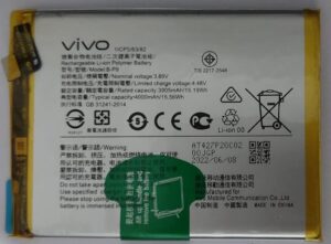 100% Original Brand New Vivo B-P9 4000mAh Battery For Vivo V21 (V2066 V2108) / Vivo S9 (V2072A) / Vivo V21 Pro Mobiles with 6 months warranty