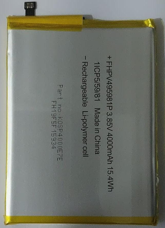 100% Original Brand New Panasonic KLB400P396 4000mAh Battery for Panasonic Eluga i7 Mobile 6 months warranty - Image 2