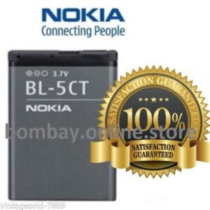 100% Original New Nokia BL-5CT BL5CT BATTERY FOR NOKIA 6730 C3-01 C5-00 C6-01 5220 6303 6303i Mobiles 6 months warranty