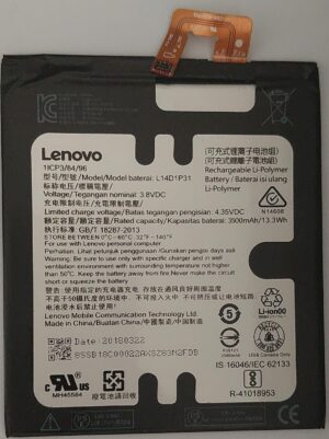 100% Original Brand New Lenovo Tab3 7 Plus (TB-7703X, TB-7703F, TB-7703N) & Lenovo PHAB Plus (PB1-770N PB1-770M) Tab Lenovo L14D1P31 3500mAh Battery 6 months warranty