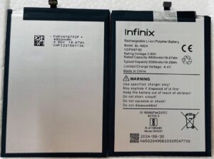 100% Original Brand New Infinix BL 48DX 5000mAh Battery for Infinix Hot 11 2022 ( X675 ) Mobile 6 months warranty