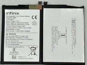 100% Original Brand New Infinix BL-55BX 5500mAh Battery for Infinix Hot 9 Play, Infinix Smart 5, Infinix X688B/C Mobiles with 6 months warranty