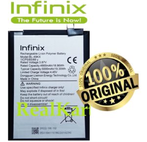 100% Original Brand New Infinix BL-49KX 5000mAh Battery for Infinix Note 11 / Note 12 / Note 12 Pro / Note 12i / Note 12 Turbo Mobiles with 6 months warranty