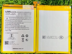 100% Original Brand New LAVA Yuva 2 Pro (LZX408) Mobile LAVA LBP14870084 5000mAh Battery with 6 months warranty