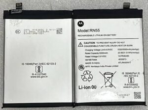 100% Original Brand New Motorola R55 5500mAh Battery for Moto Edge 60 Fusion Mobile 6 months warranty