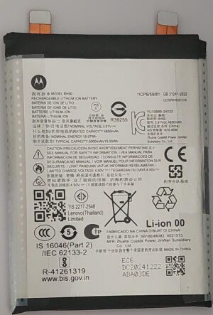100% Original Brand New Motorola RH50 5000mAh Battery with 6 months warranty