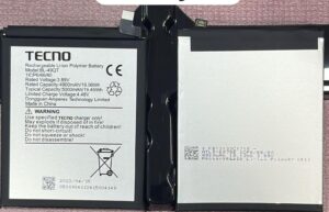 100% Original Brand New Tecno Camon 20 Premier 5G (CK9N) Mobile Tecno BL-49QT 5000mAh Battery with 6 months warranty