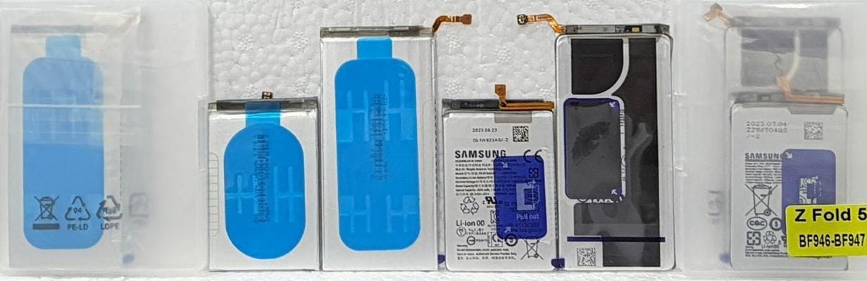 100% Original Brand New Samsung Galaxy Z Fold5 / Fold 5 5G SM-F946B, SM-F946B/DS, SM-F946U, SM-F946U1, SM-F946N, SM-F946W, SM-F9460 Mobile Batteries 6 months warranty