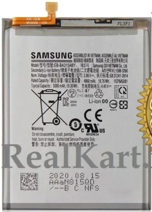100% Original Brand New Samsung EB-BA315ABY 5000mAh Battery for Samusng Galaxy A22 4G / F22 4G / A31 4G / A31s 4G / A32 4G Mobiles Battery 6 months warrantynths warranty