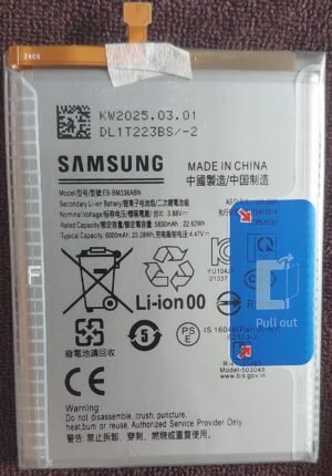 100% Original Brand New Samsung EB-BA336ABY 5000mAh Battery for Samsung Galaxy A33 5G (SM-A336E, SM-A336B, SM-A3360) 6 months warranty